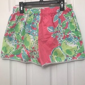Pink Lemonade Pom Shorts